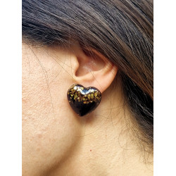 Merlot earrings